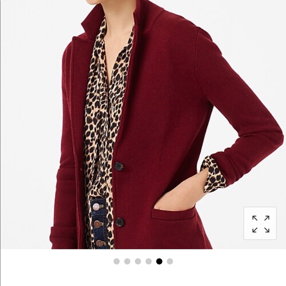 J crew sweater blazer